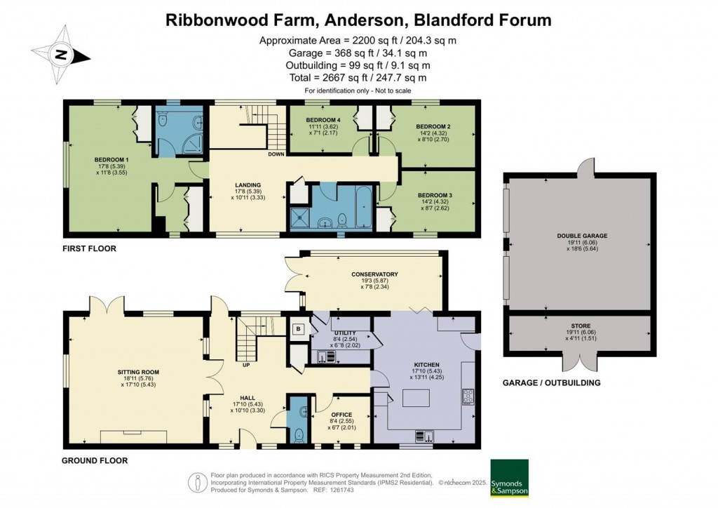 Floorplans For Anderson, Blandford Forum