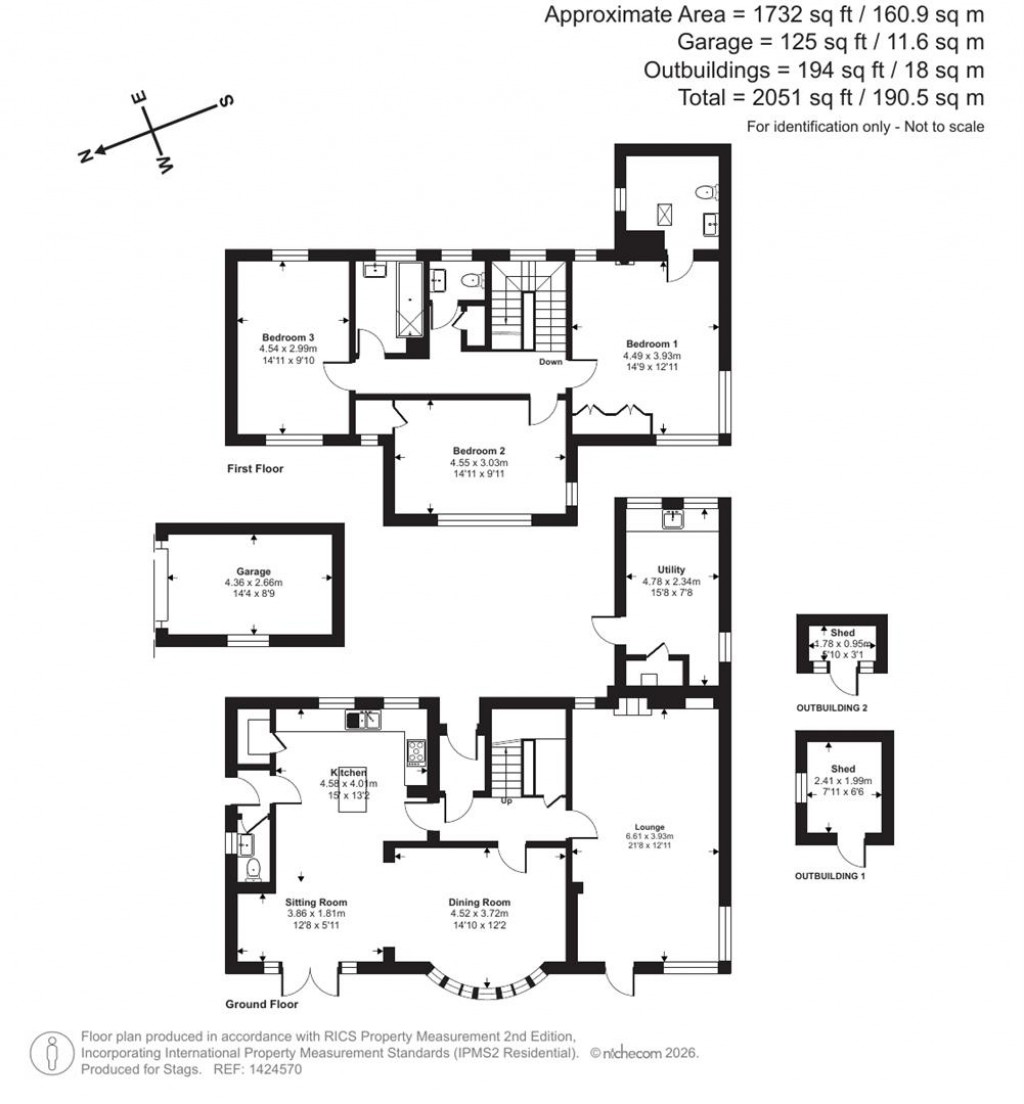 Floorplans For Lewis Road, Taunton