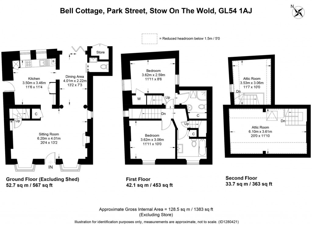 Floorplans For Stow on the Wold, Gloucestershire