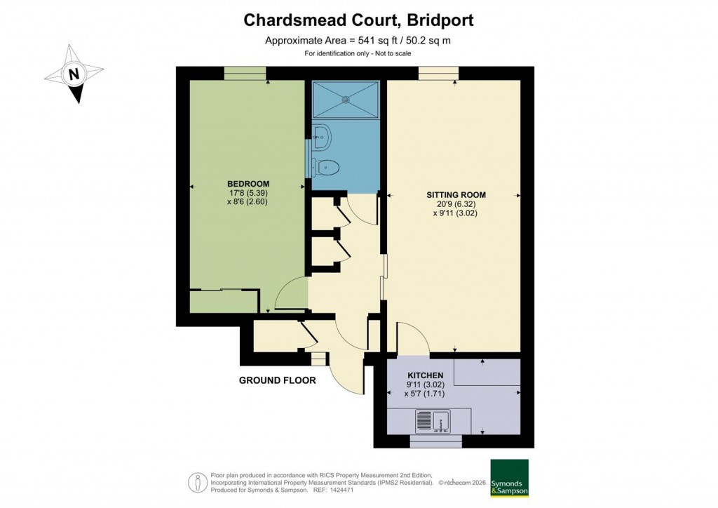 Floorplans For Chardsmead Court, Bridport