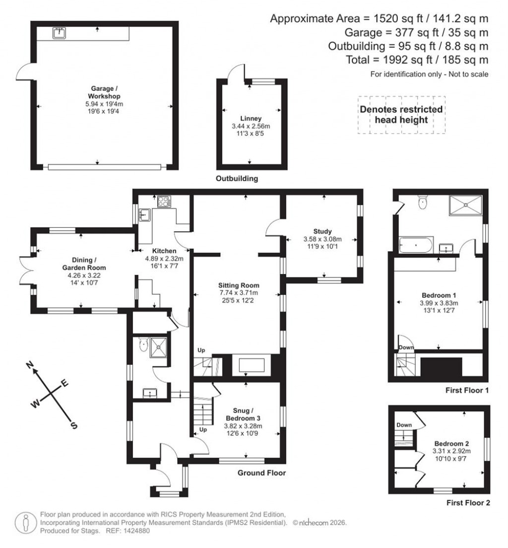 Floorplans For Kilmington, Axminster