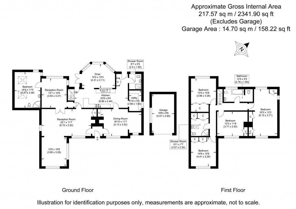 Floorplans For High Street, Hempstead, Saffron Walden