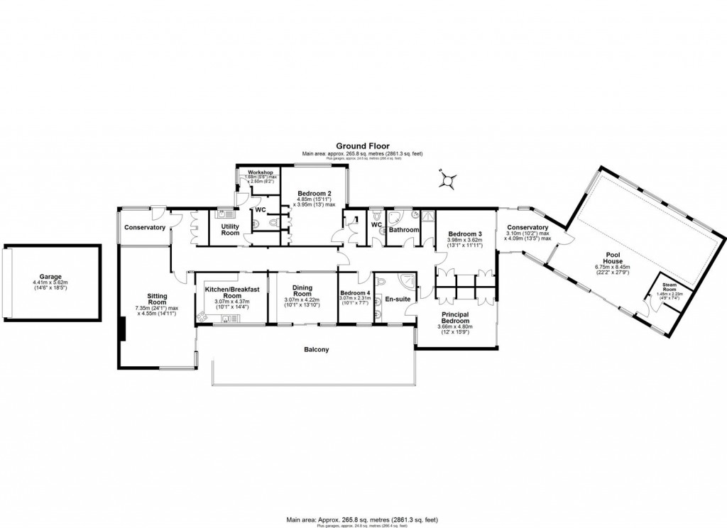 Floorplans For Seymour Road, Newton Abbot