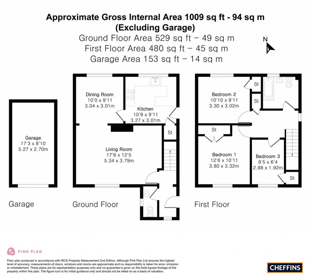 Floorplans For Buckingham Drive, Ely