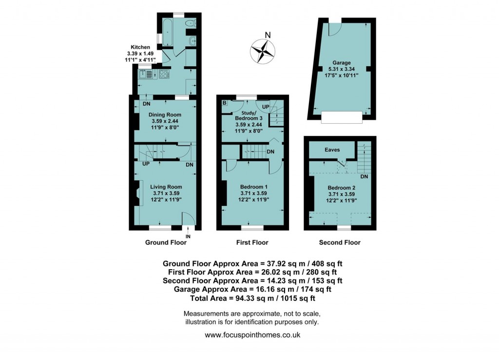Floorplans For Broughton Road, Banbury