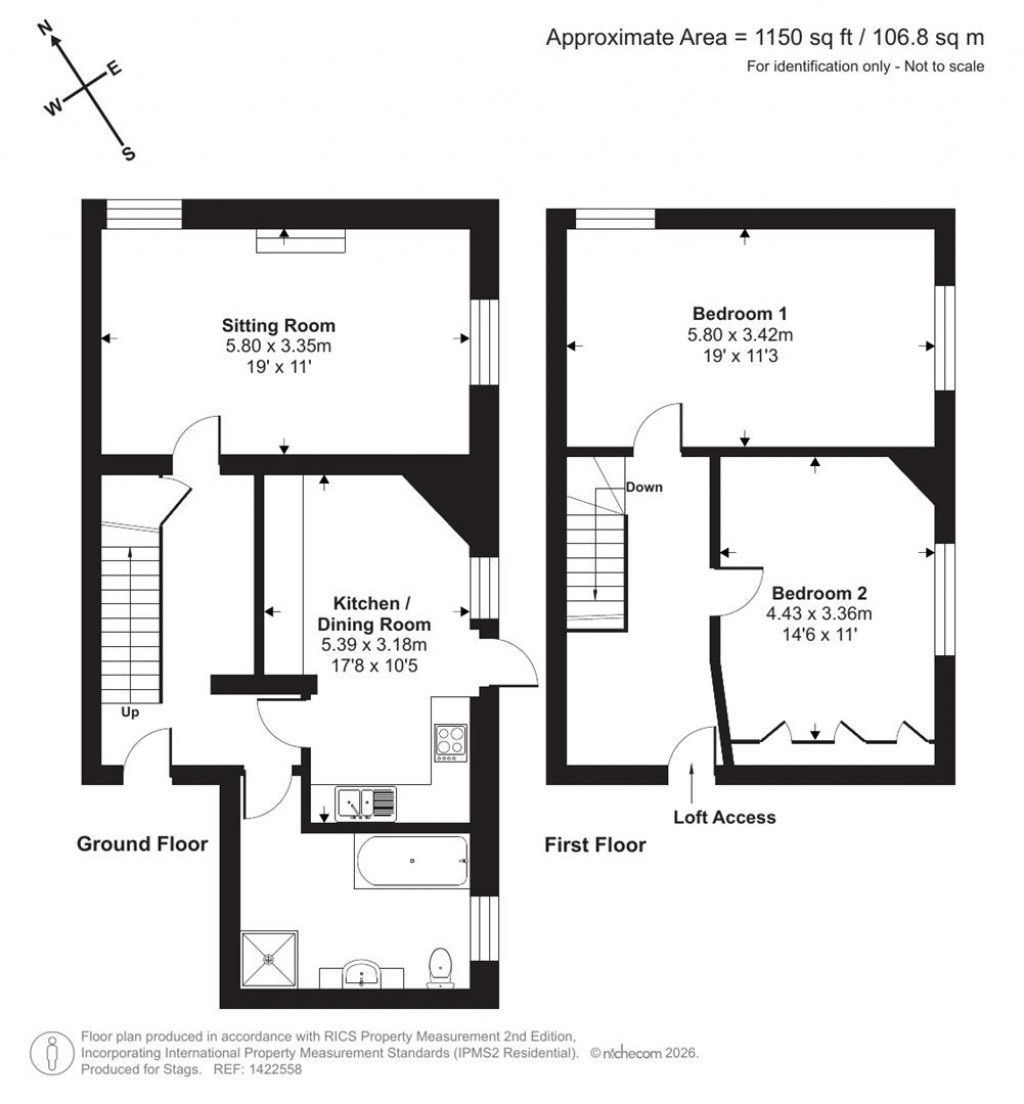 Floorplans For Bank Square, Dulverton