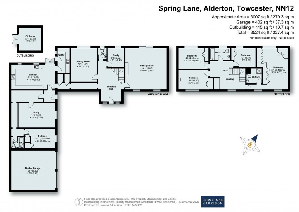Floorplans For Spring Lane, Alderton, NN12