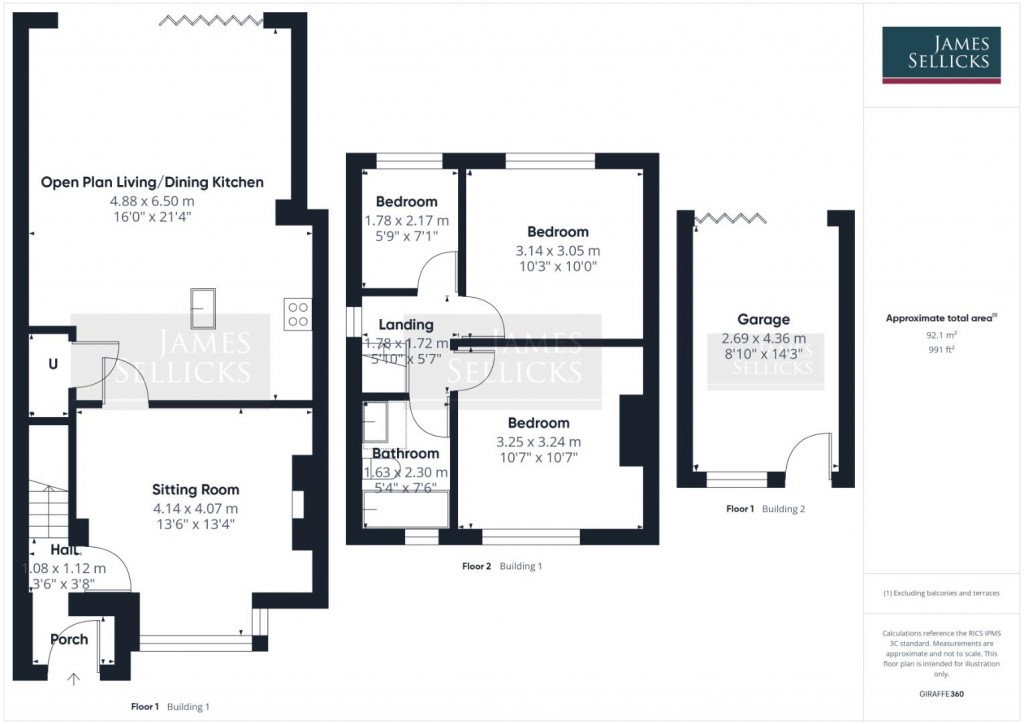 Floorplans For Uppingham Road, Houghton on the Hill, Leicestershire