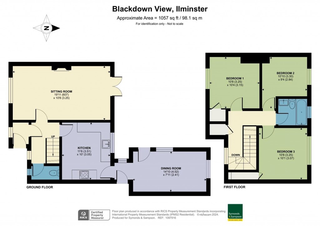 Floorplans For Blackdown View, Ilminster