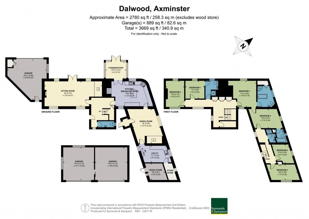 Floorplans For Dalwood, Axminster