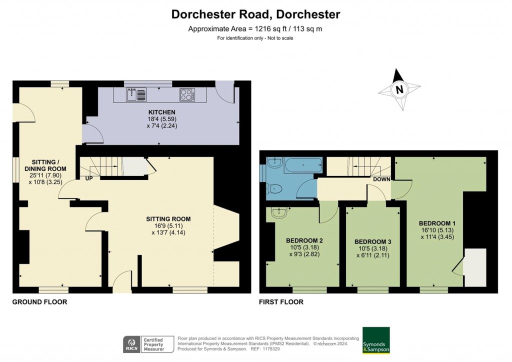 Floorplans For Frampton, Dorchester