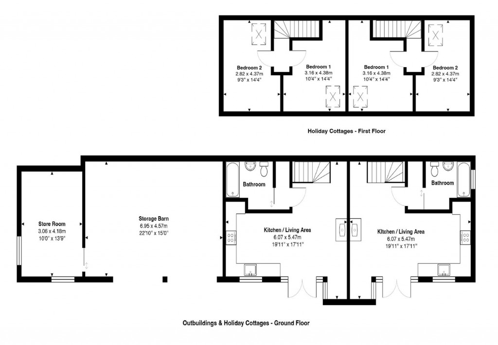 Floorplans For Northleigh, Colyton