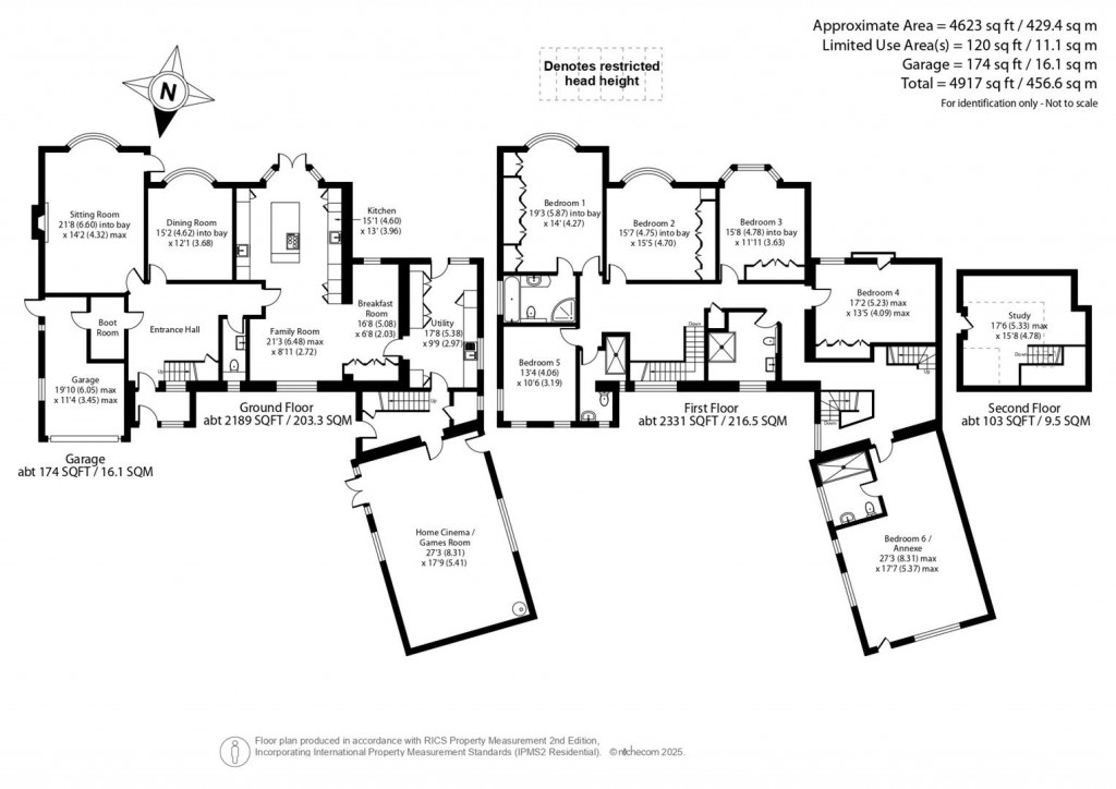 Floorplans For Douglas Avenue, Exmouth