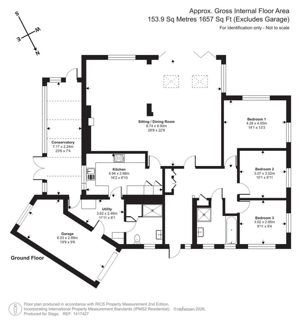 Floorplans For Cheriton Bishop, Exeter