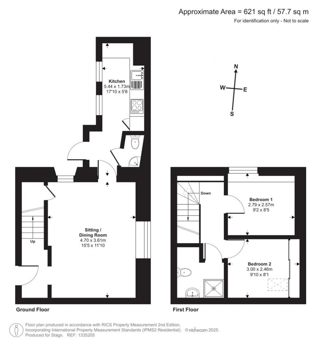 Floorplans For Magdalen Street, Exeter