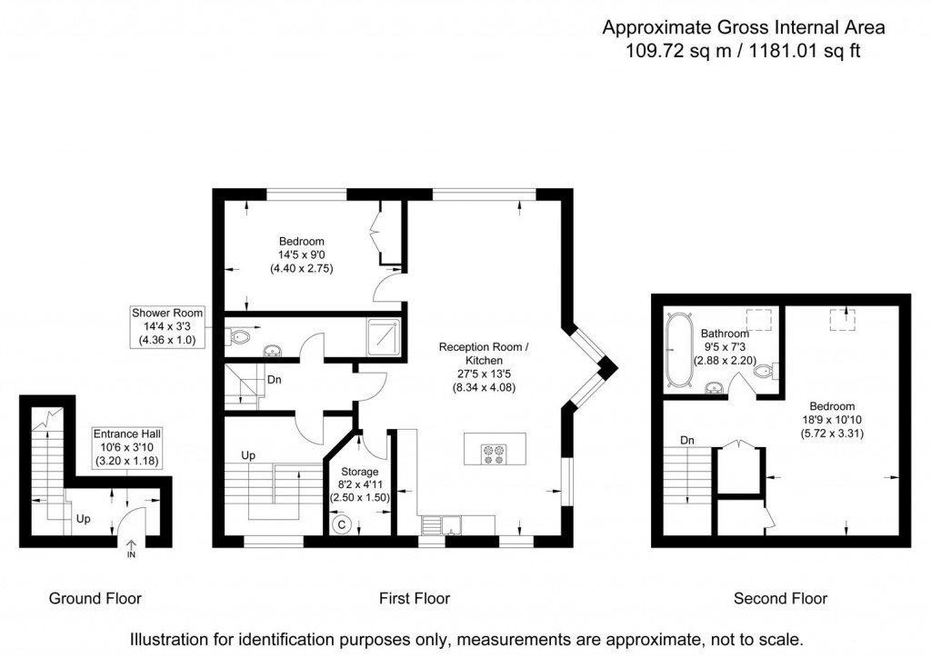Floorplans For Great Chesterford Court, Great Chesterford, Saffron Walden