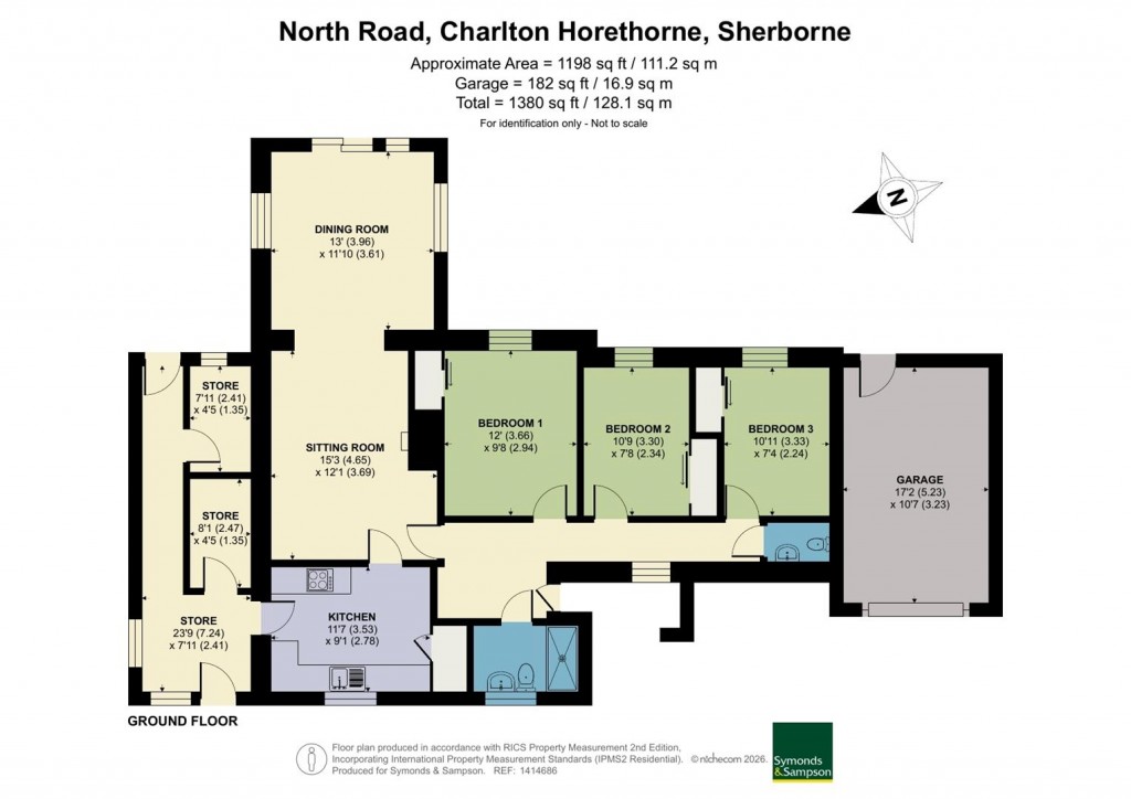 Floorplans For North Road, Charlton Horethorne, Sherborne