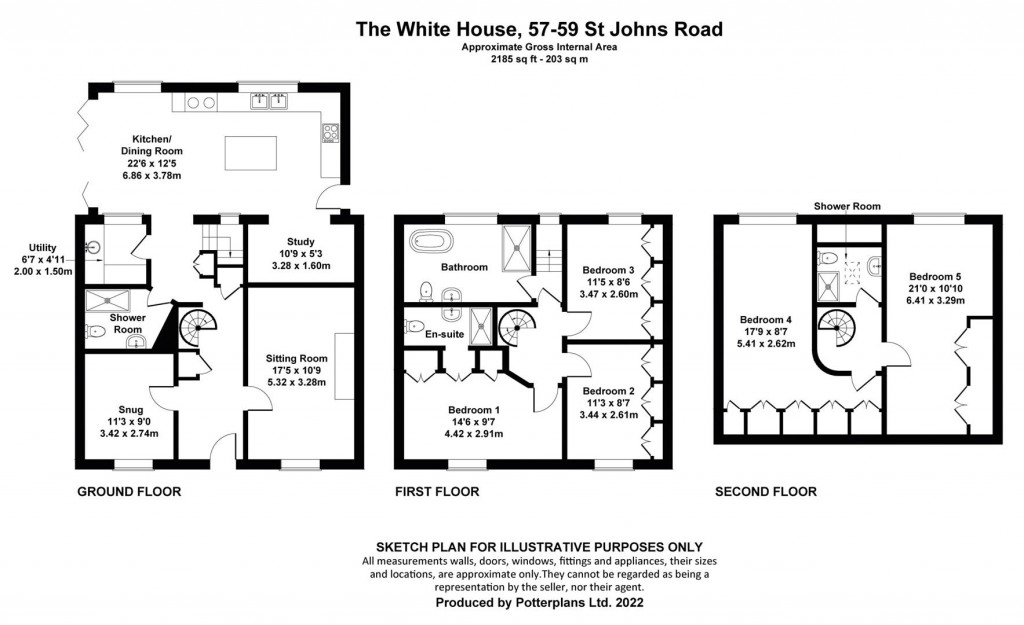 Floorplans For Newport, Isle Of Wight