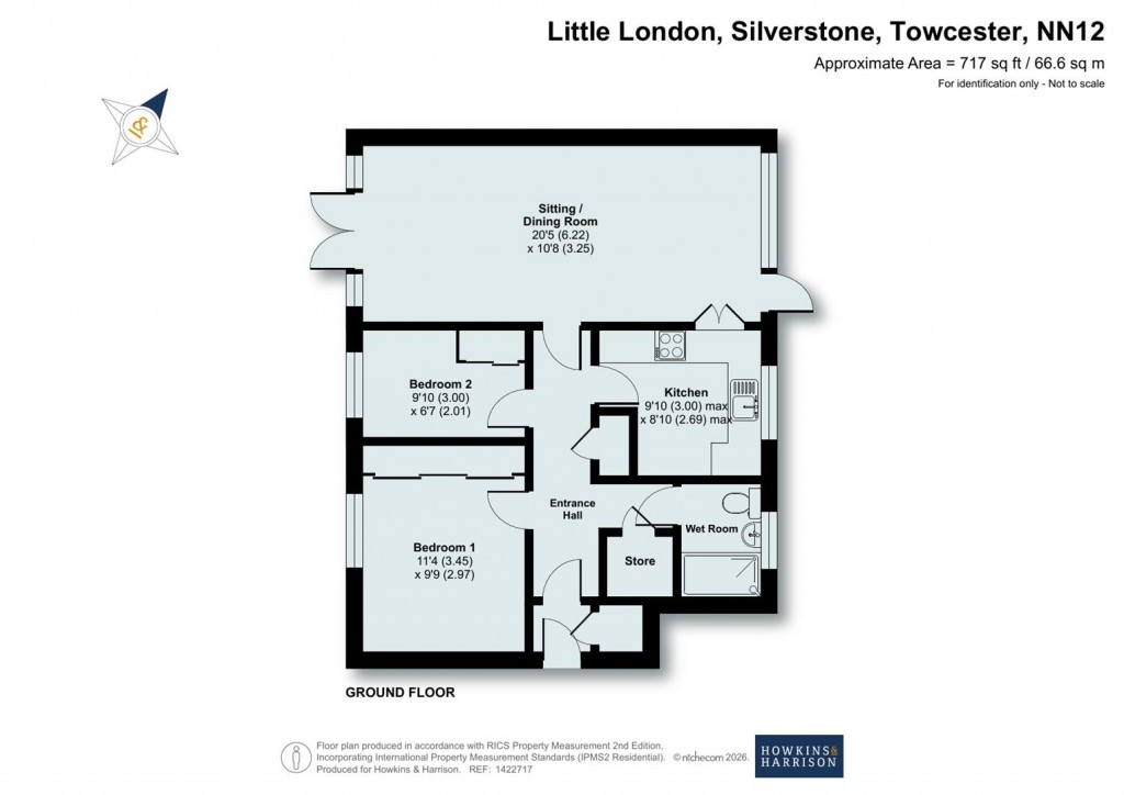 Floorplans For Little London, Silverstone, NN12