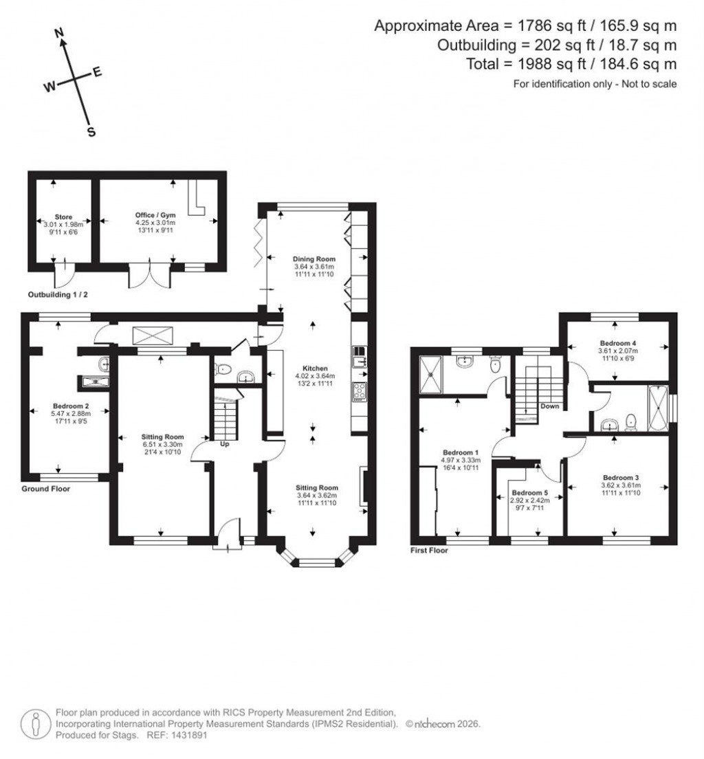 Floorplans For Lynhurst Avenue, Sticklepath, Barnstaple