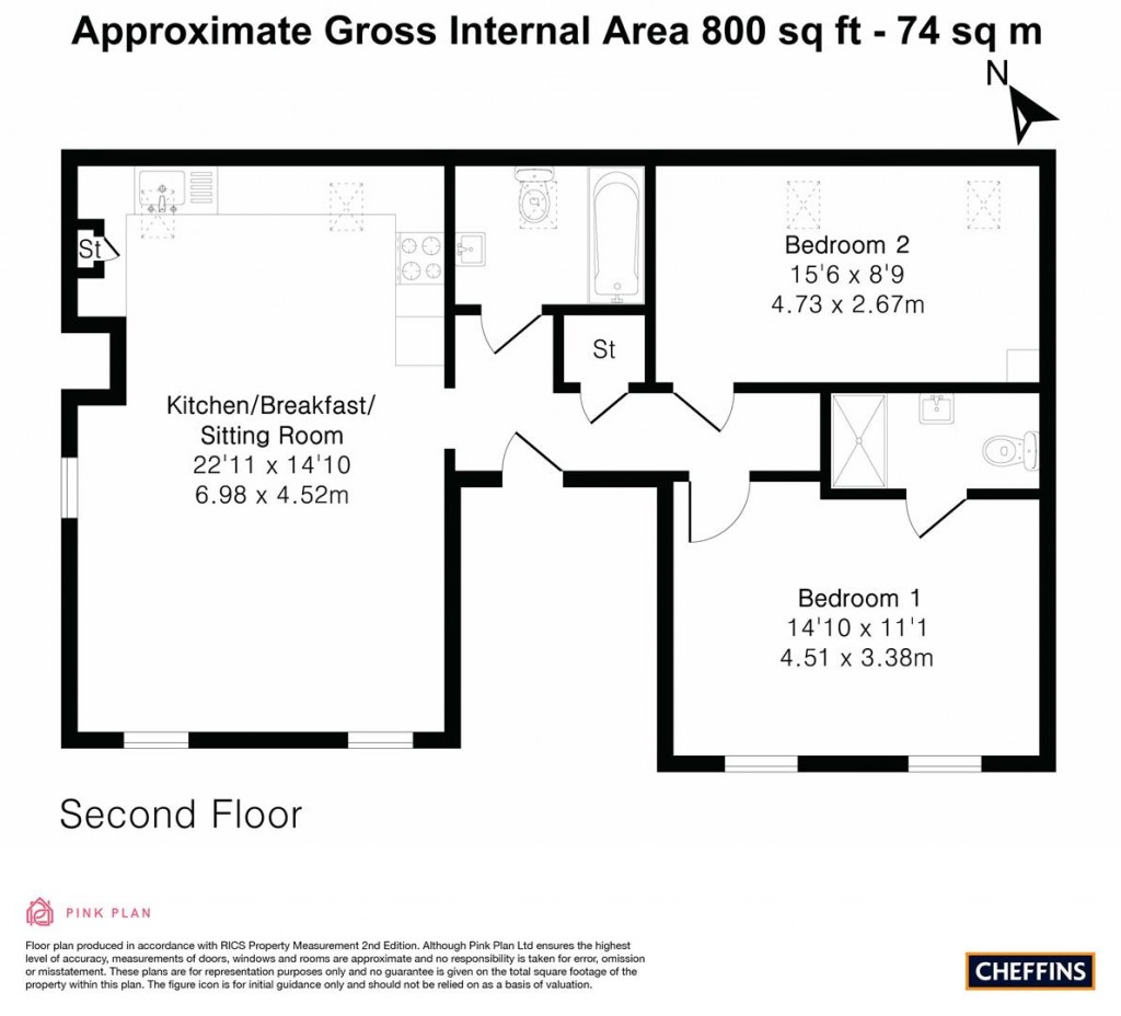 Floorplans For Barton Road, Ely