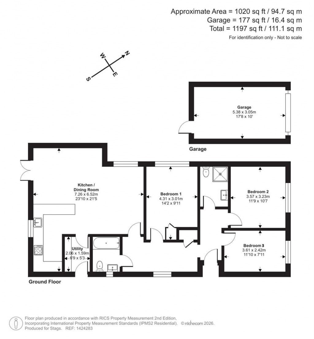 Floorplans For Scalwell Mead, Seaton