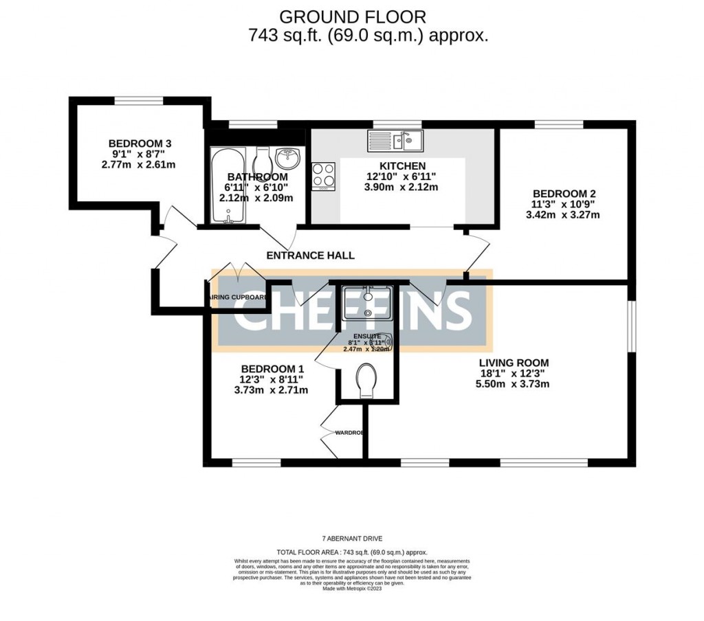 Floorplans For Abernant Drive, Newmarket