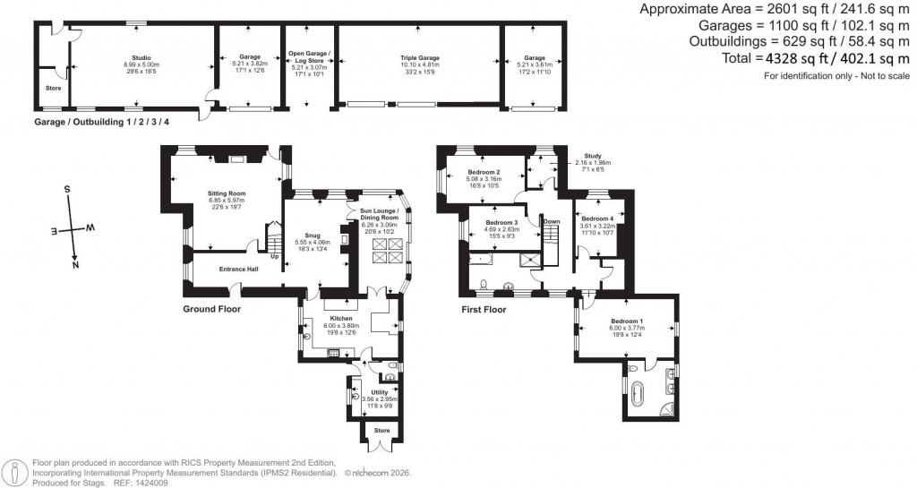 Floorplans For Bere Peninsula, West Devon