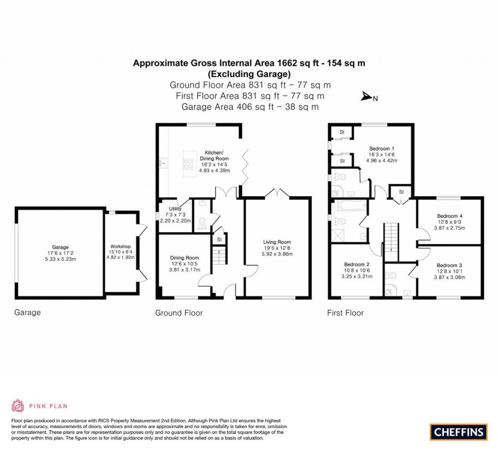Floorplans For Kings Meadow, Witcham, Ely