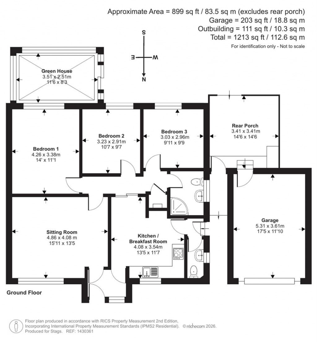 Floorplans For Upcott Mead Road, Tiverton