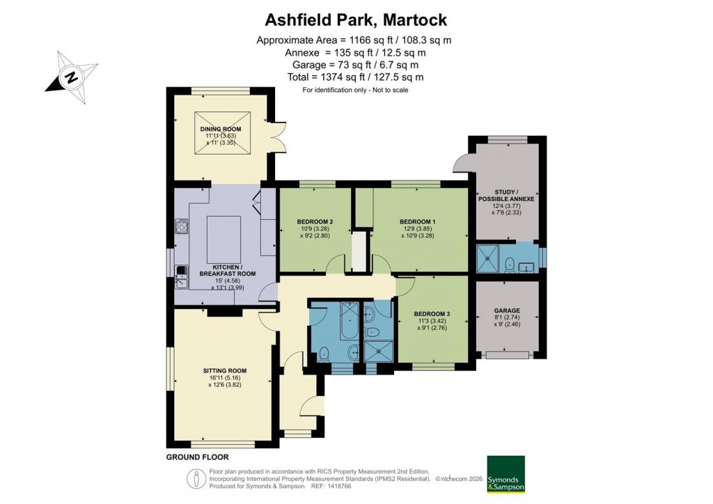 Floorplans For Ashfield Park, Martock