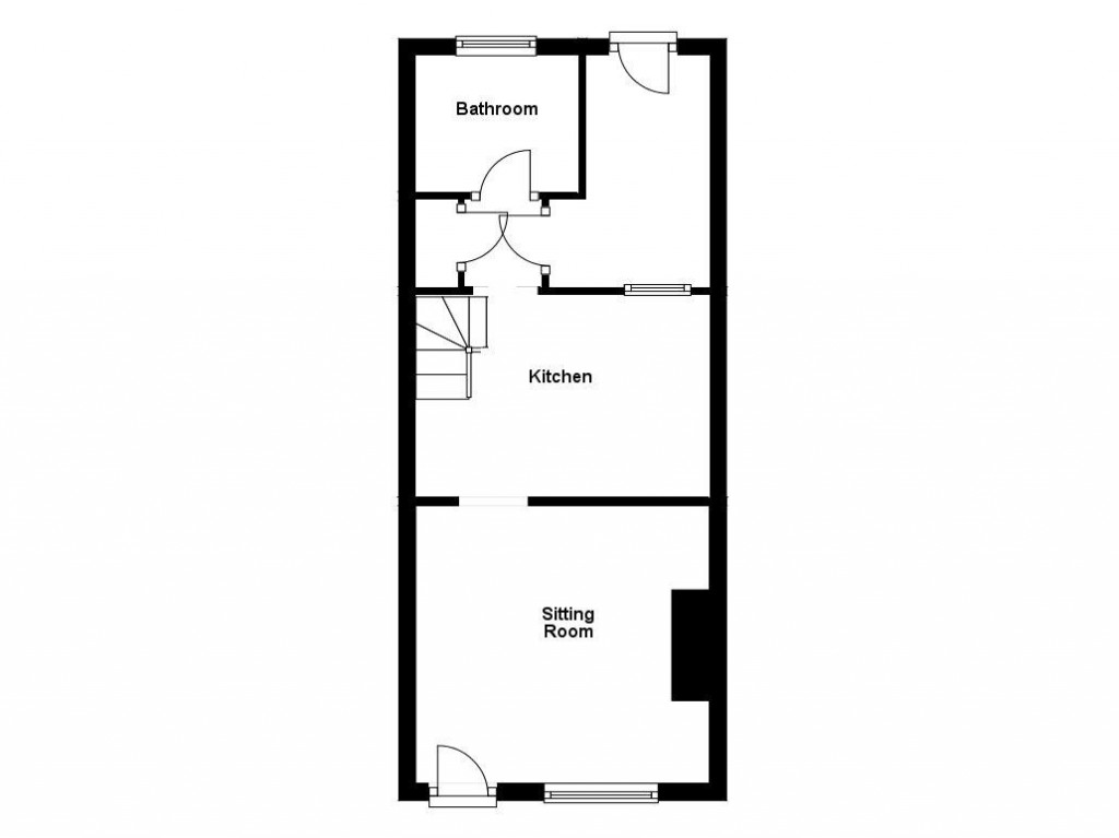 Floorplans For New Row,High Street, Castle Camps, Cambridge