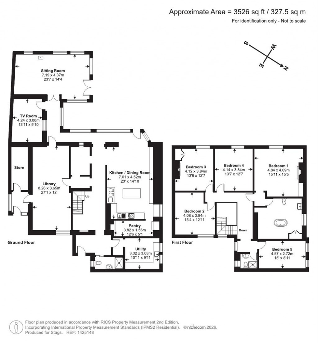 Floorplans For St. Davids Hill, Exeter