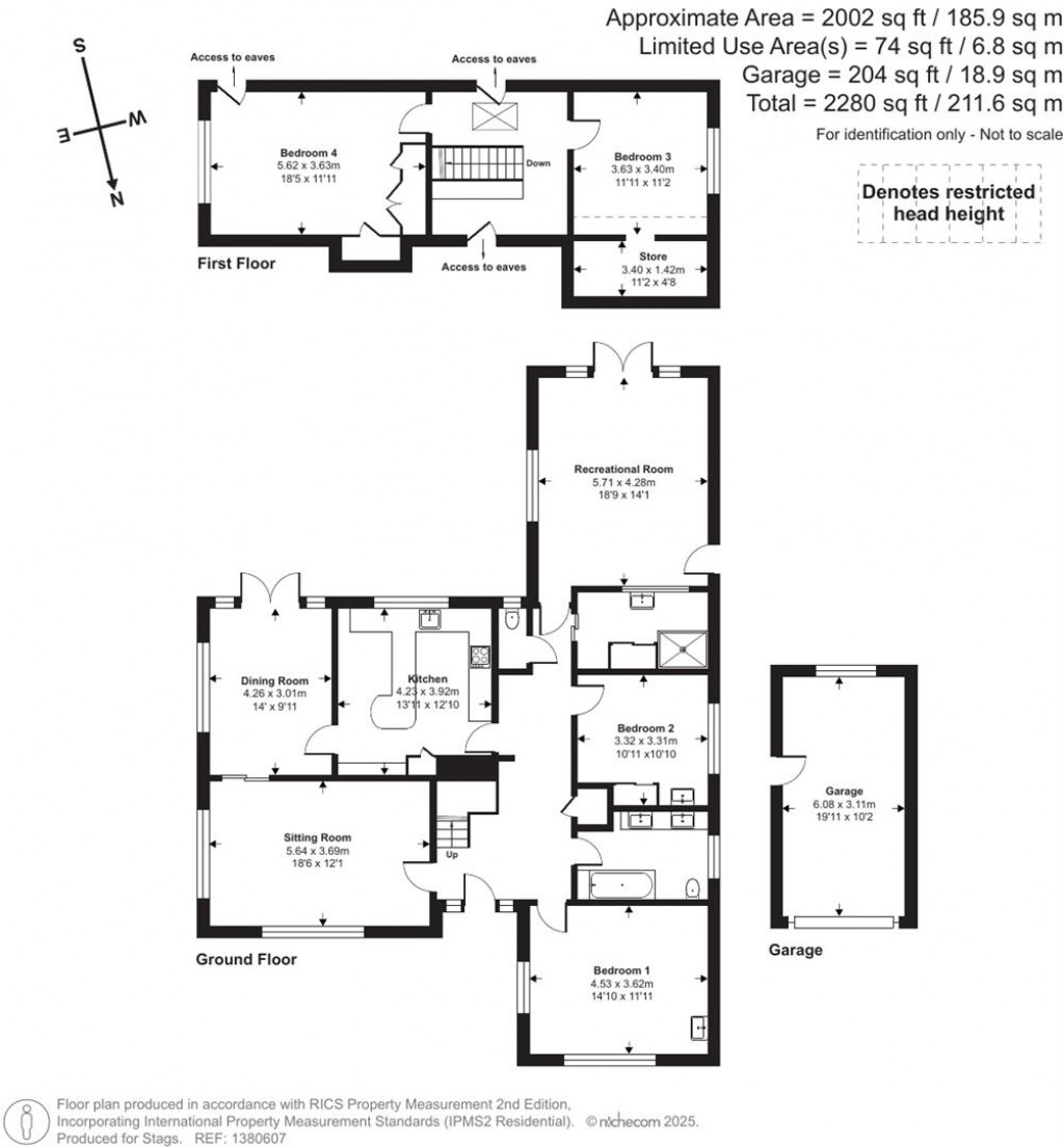 Floorplans For Puddletown, Haselbury Plucknett, Crewkerne