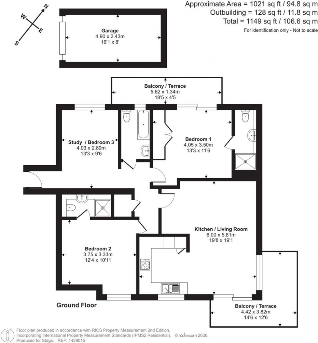Floorplans For Edge of Bideford