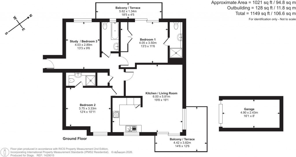 Floorplans For Edge of Bideford