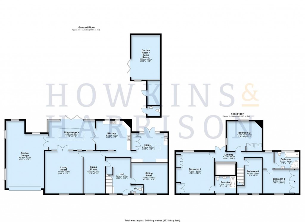 Floorplans For Main Street, Normanton Le Heath, LE67