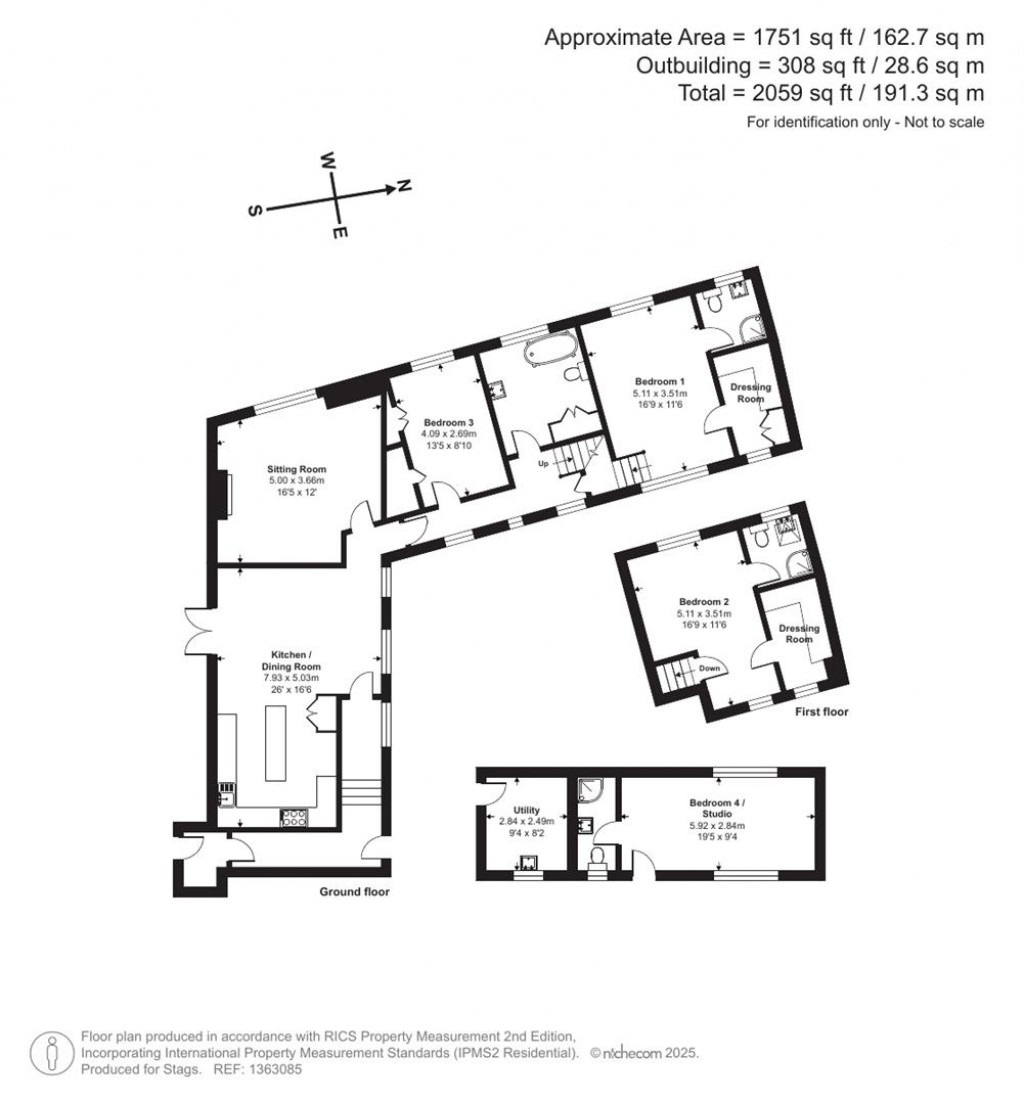 Floorplans For Venn Ottery, Ottery St. Mary