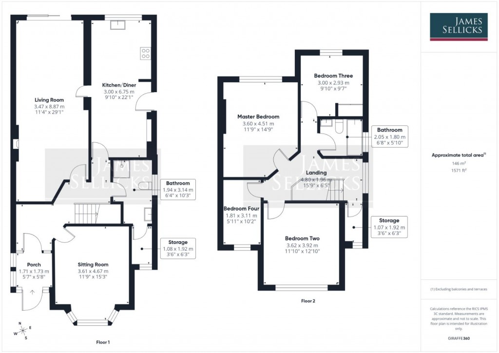 Floorplans For Uppingham Road, Leicester