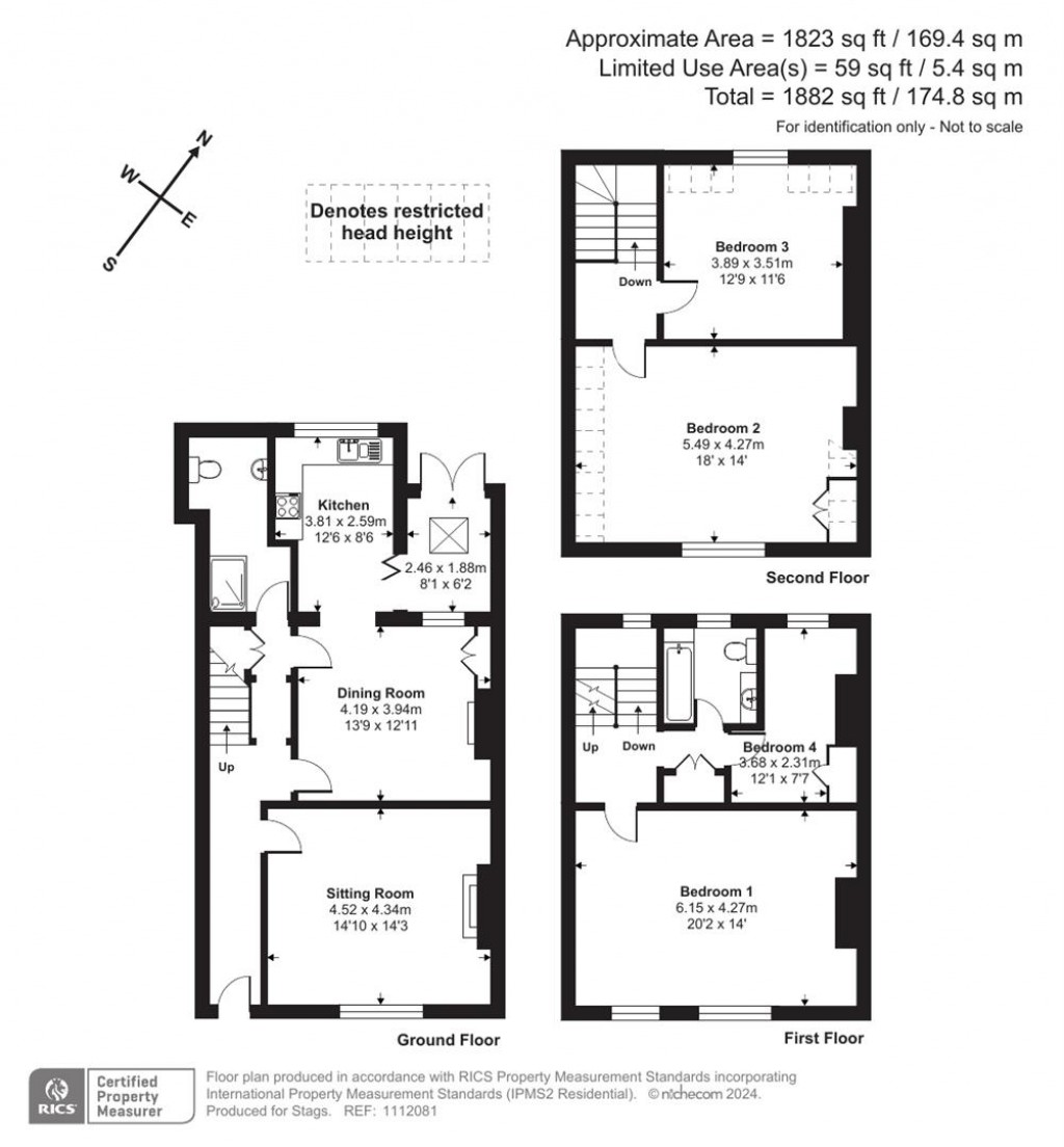 Floorplans For Bank Square, Dulverton