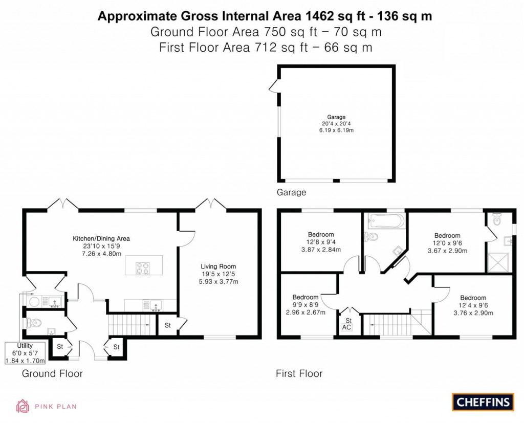 Floorplans For High Street, Chippenham