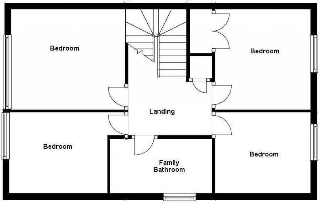 Floorplans For Deans Close, Haverhill