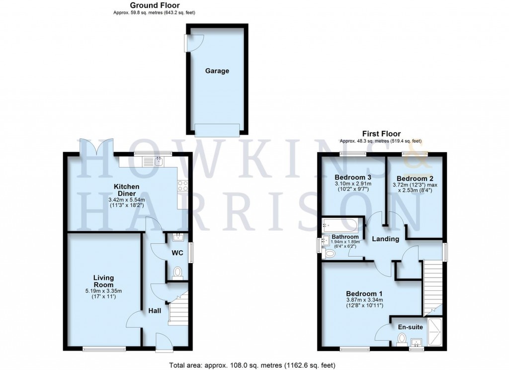 Floorplans For Sedgemere Road, Market Bosworth, CV13