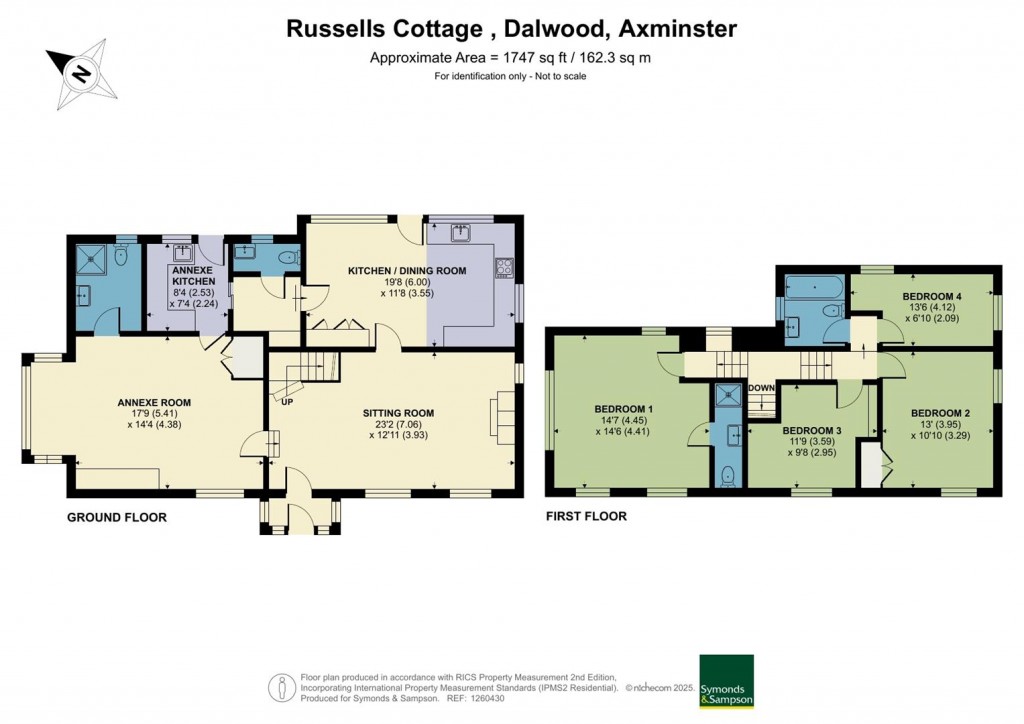 Floorplans For Dalwood, Axminster