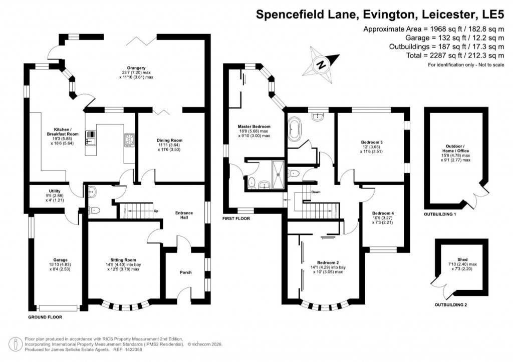 Floorplans For Spencefield Lane, Evington, Leicester
