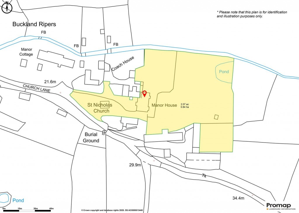 Floorplans For Church Lane, Buckland Ripers, Weymouth