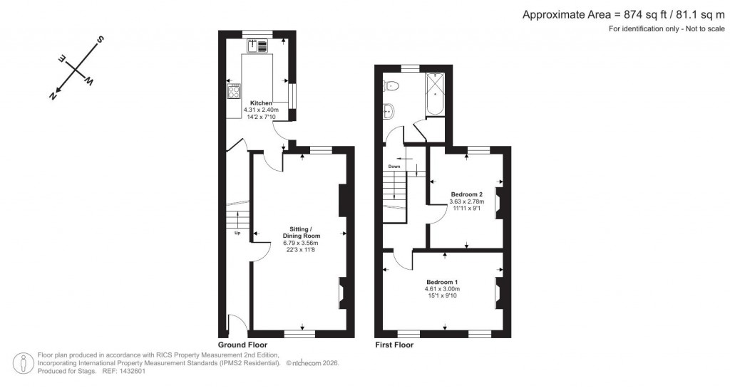 Floorplans For Gore Terrace, Bridport