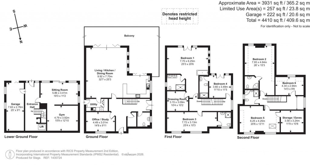 Floorplans For Higher Park Road, Braunton