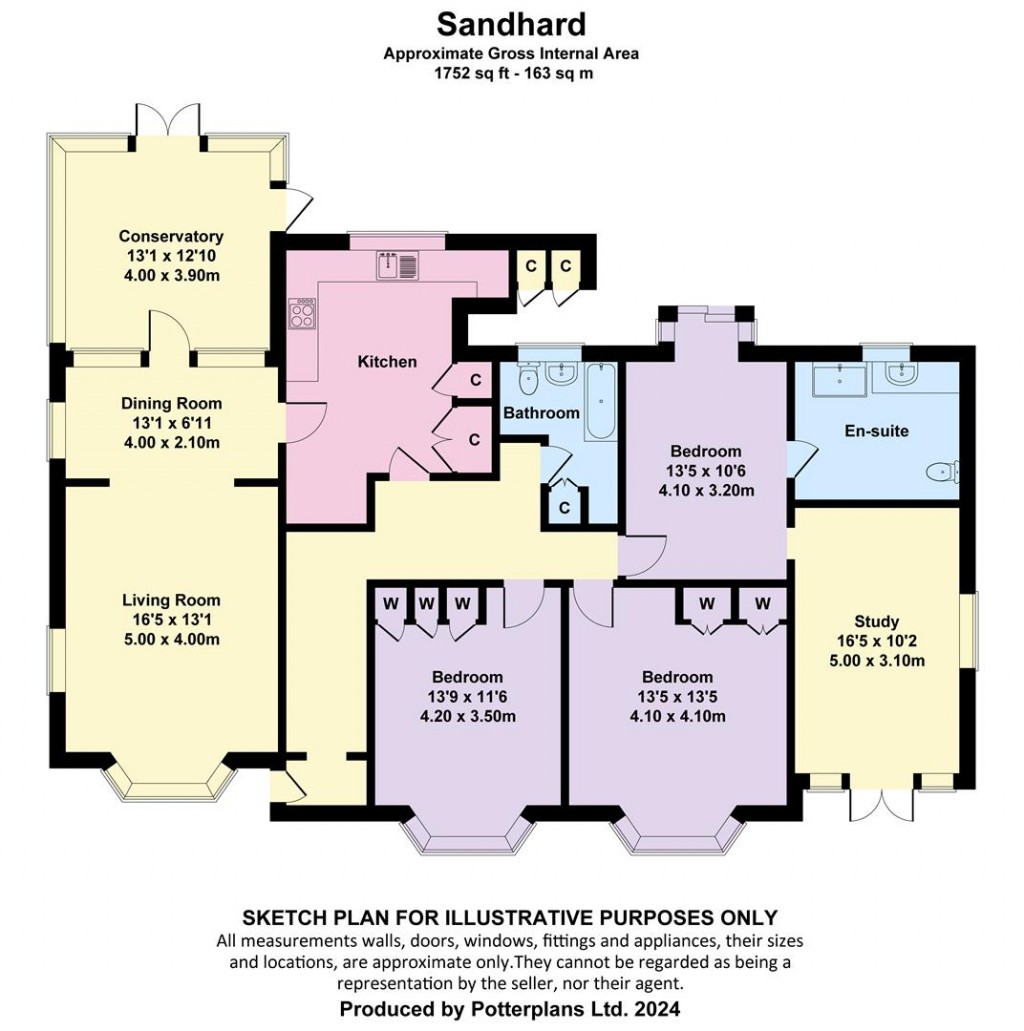 Floorplans For Yarmouth, Isle of Wight