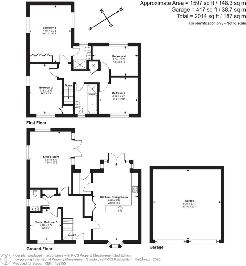 Floorplans For Crebor Road, Tavistock